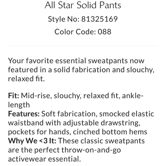 NWT Free People Movement All Star Sweatpants in Melon Size Large - Picture 3 of 8